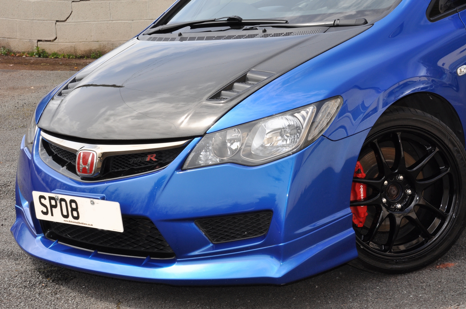 DEPOSIT TAKEN HONDA CIVIC TYPE R FD2 BLUE PEARL MUGEN EXTRAS IMMACULATE ...